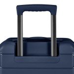 Navy Expandable Hardshell Spinner Luggage by Traveler's Choice