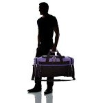 Purple 21" Adjustable Strap Sports Duffle Bag