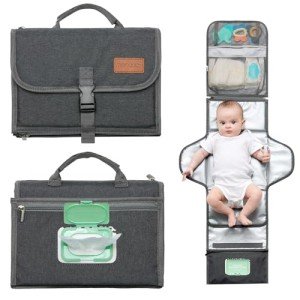 Momcozy Portable Waterproof Diaper Changing Pad