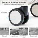 Hanke 24" Lightweight Hard Shell Spinner Suitcase