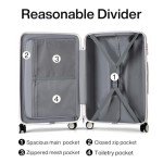 Hanke 24" Lightweight Hard Shell Spinner Suitcase