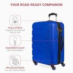 SwissGear 7366 Expandable Hardside Luggage, 23-Inch