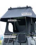 BAMACAR Hard Shell Rooftop Camping Tent