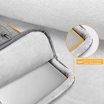 MOSISO Gray Laptop Shoulder Bag for 15-15.6 Inches