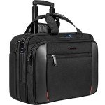EMPSIGN Rolling Laptop Briefcase with RFID Pocket