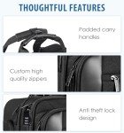 EMPSIGN Rolling Laptop Briefcase with RFID Pocket