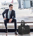 EMPSIGN Rolling Laptop Briefcase with RFID Pocket