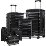 Somago Lightweight Hardside 3-Piece Luggage Set