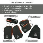 Beeyond Compression Packing Cubes Set - 6 Pieces