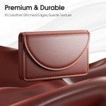 MaxGear PU Leather Business Card Holder Wallet