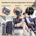 YEEYAA 6-Piece Travel Packing Cube Set