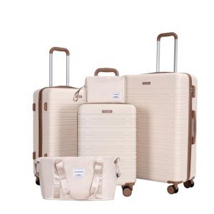 Amalodie 5-Piece Hard Case Luggage Set