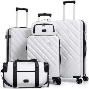 5-Piece Hard Shell Luggage Set with Wheels