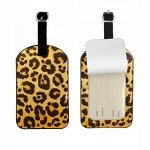 Leopard Print Luggage Tag - 1 Pack