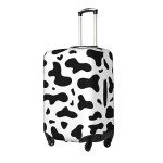 Cow Print Luggage Cover for 18-32 Inch Suitcases