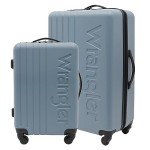 Wrangler Quest 2-Piece Luggage Set - Winter Sky