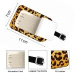 Leopard Print Luggage Tag - 1 Pack