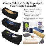 YoKelly 36" Extra Large Canvas Duffel Bag