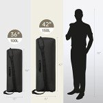 YoKelly 36" Extra Large Canvas Duffel Bag