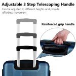 Luminatery 2-Piece Lightweight Hardshell Luggage Set