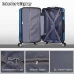 Luminatery 2-Piece Lightweight Hardshell Luggage Set