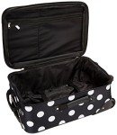 Rockland Vara Black Dot Softside Luggage Set