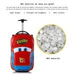 CUSALBOY Cartoon Car Hard Case Travel Luggage