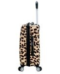 Rockland Safari Leopard 3-Piece Hardside Luggage Set