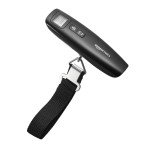 Digital Luggage Scale with Sturdy Strap - Black