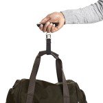 Digital Luggage Scale with Sturdy Strap - Black