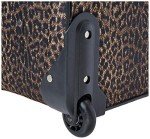 Rockland Leopard 4-Piece Softside Luggage Set