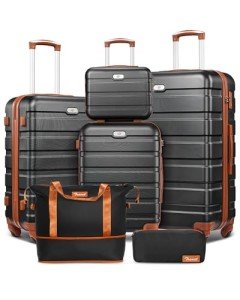 3-Piece Hard Case Luggage Set with Wheels