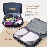 Compression Packing Cubes Set - 6 Piece Gray