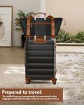 3-Piece Hard Case Luggage Set with Wheels