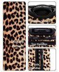 Rockland Safari Leopard 3-Piece Hardside Luggage Set