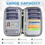 RFID Passport Holder Travel Organizer for Family