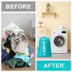 2 Pack XL Travel Laundry Bags with Drawstring