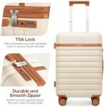 5-Piece UKEIN Hardside Luggage Set with Spinner Wheels