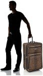 Rockland Leopard 4-Piece Softside Luggage Set