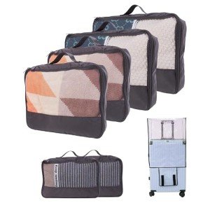 7-Piece Packing Cubes and Luggage Cover Set