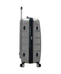 Silver Hardside Expandable Spinner Luggage Set - 3 Pieces