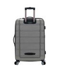 Silver Hardside Expandable Spinner Luggage Set - 3 Pieces