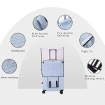 7-Piece Packing Cubes and Luggage Cover Set