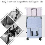 7-Piece Packing Cubes and Luggage Cover Set