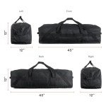 Fitdom 106L Heavy Duty Extra Large Duffle Bag