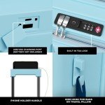 2-Piece Hardside Luggage Set with Charging Port