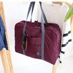 2 Pack Waterproof Foldable Travel Duffel Bags