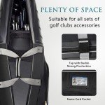 Wheeled Hard Shell Golf Travel Bag for Clubs