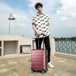 KROSER 20-Inch Hardside Expandable Carry-On Luggage