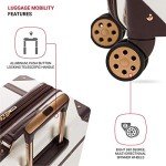 SwissGear 7739 White Hardside Luggage Set, 2-Piece